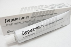 ДЕРМАЗИН (Сульфадиазин серебра) / DERMAZIN (Sulfadiazine silver)