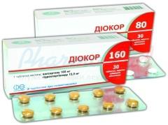 ДИОКОР 80 (Вальзартан и диуретики) / DIOKOR 80