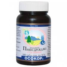 Пивные дрожжи ОСОКОР с селеном / Brewer yeast  OSOKOR with selenium