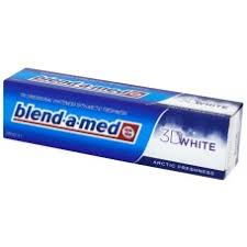ЗУБНАЯ ПАСТА BLEND-A-MED 3D WHITE ARCTIC FRESHNESS / ZUBNAYA PASTA BLEND-A-MED 3D WHITE ARCTIC FRESHNESS