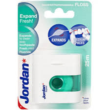 НИТКИ ДЛЯ ЧИСТКИ ЗУБОВ (ФЛОССЫ) JORDAN / NITKI DLYA CHISTKI ZUBOV (FLOSSI) JORDAN