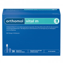 ОРТОМОЛ Витал М напиток + капсулы / ORTHOMOL Vital M drinking bottle + capsules