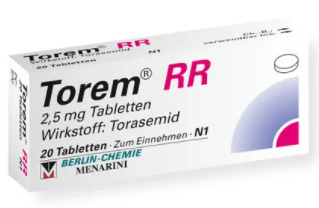 ТОРЕМ РР (Торасемид) / TOREM RR (Torsemide)