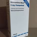 МЕМАНТИН Мерц / MEMANTINE Merz р-р д/перорал. примен. 5 мг/доза 50 мл. фл. с дозатором №1
