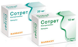 СОТРЕТ (изотретиноин) / SOTRET (isotretinoin)