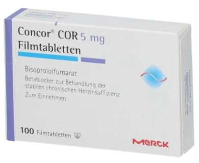 КОНКОР КОР (Бизопролол) / CONCOR COR (bisoprolol fumarate)