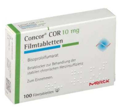 КОНКОР КОР (Бизопролол) / CONCOR COR (bisoprolol fumarate)