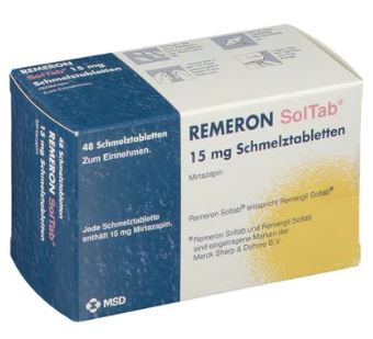 РЕМЕРОН СолТаб (миртазапин) / REMERON SolTab (mirtazapine)