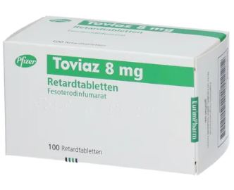 ТОВИАЗ ретард (фезотеродин) / TOVIAZ retard (fesoterodine)