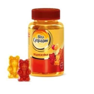 ВИТА-СУПРАДИН Ведмежуйки с витаминами / VITA-SUPRADIN Gummy with vitamins