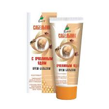 КРЕМ-БАЛЬЗАМ САБЕЛЬНИК С ПЧЕЛИНЫМ ЯДОМ / KREM-BALZAM SABELNIK S PCHELINIM YADOM