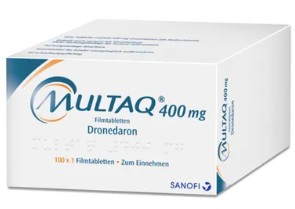 МУЛЬТАК (Дронедарон) / MULTAQ, MULTAQUE (Dronedarone)