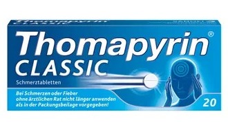 ТОМАПИРИН КЛАССИК обезболивающее от головной боли / THOMAPYRIN CLASSIC painkillers for headaches