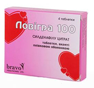ЛОВИГРА 25 (Сильденафил) / LOVIGRA