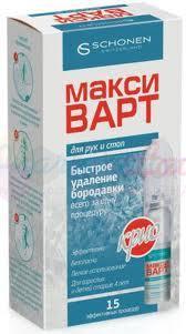 Средство криотерапевтическое МАКСИВАРТ для удаления бородавок / Means cryotherapeutic MAXIWART wart remover