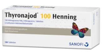 ТИРОНАЙОД / THYRONAJOD (thyroniodine) 100 Henning
