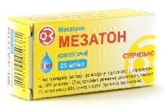 МЕЗАТОН глазные капли (Фенилэфрин) / MESATON