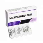 Метронидазол-Фармекс песар.500мг №10 (5х2) *