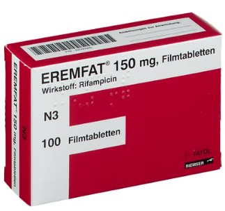 ЭРЕМФАТ таблетки (Рифампицин) / EREMFAT tablets (Rifampicin)