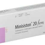 МИНИЗИСТОН 20 ФЕМ (Левоноргестрел и эстроген) / MINISISTON 20 fem (Levonorgestrel and ethinylestradiol)