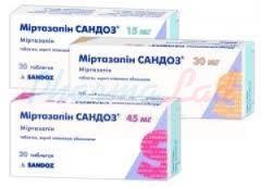 МИРТАЗАПИН САНДОЗ / MIRTAZAPIN SANDOZ
