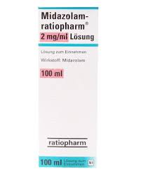 МИДАЗОЛАМ-Ратиофарм / MIDAZOLAM-Ratiopharm