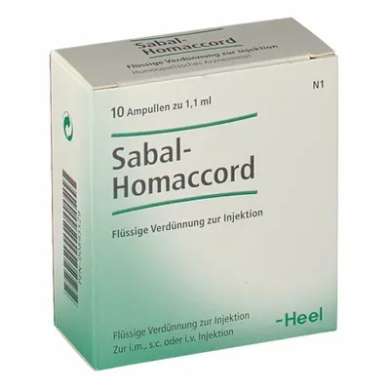 САБАЛЬ-ГОМАККОРД ампулы / SABAL-HOMACCORD ampoules