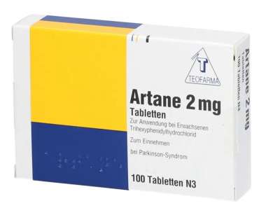 АРТАНЕ, АРТЕЙН (Тригексифенидил) / ARTANE (Trihexyphenidyl)