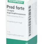 ПРЕД ФОРТЕ глазные капли (Преднизолон) / PRED FORTE eye drops (Prednisolone acetate)
