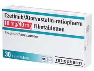 ЭЗЕТИМИБ и АТОРВАСТАТИН ратиофарм / EZETIMIBE and ATORVASTATIN ratiopharm