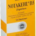 НОТАКЕЛЬ Д3 суппозитории / NOTAKEHL D3 suppositories