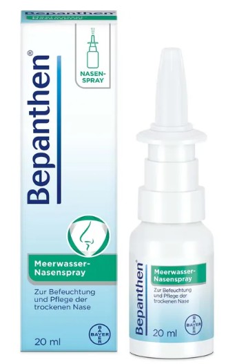 БЕПАНТЕН спрей для носа с морской водой (Декспантенол) / BEPANTEN Seawater Nasal Spray (Dexpanthenol)