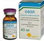 ОЗОЛ (омепразол) / OZOL (omeprazole)