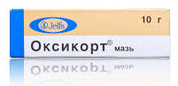ОКСИКОРТ (гидрокортизон+окситетрациклин) / OXYCORT (hydrocortisone+oxytetracycline)