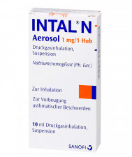 ИНТАЛ Н аэрозоль (Кислота кромоглициевая) / INTAL N aerosol (Cromoglicic acid)