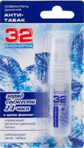Освежитель дыхания 32 БИОНОРМА АНТИТАБАК / OSVEZHITEL