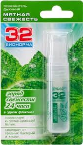 Освежитель дыхания 32 БИОНОРМА МЯТНАЯ СВЕЖЕСТЬ / OSVEZHITEL