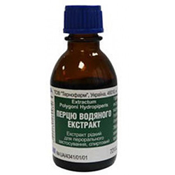 ПЕРЦА ВОДЯНОГО ЭКСТРАКТ / PERTSA VODYANOGO EKSTRAKT