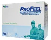 ПЕРЧАТКИ МЕДИЦИНСКИЕ ХИРУРГИЧЕСКИЕ СТЕРИЛЬНЫЕ ProFeel DHD Micro Powder Free / PERCHATKI MEDITSINSKIE HIRURGICHESKIE STERILNIE ProFeel DHD Micro Powder Free