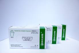 ПЕРЧАТКИ СМОТРОВЫЕ НЕСТЕРИЛЬНЫЕ MEDICARE / PERCHATKI SMOTROVIE NESTERILNIE MEDICARE
