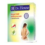 ПЛАСТЫРЬ ОБЕЗБОЛИВАЮЩИЙ С МЕНТОЛОМ ULTRA H Dr. House / PLASTIR OBEZBOLIVAYUSHCHIY S MENTOLOM ULTRA H Dr. House