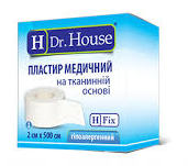 ПЛАСТЫРЬ МЕДИЦИНСКИЙ H Dr. House / PLASTIR MEDITSINSKIY H Dr. House