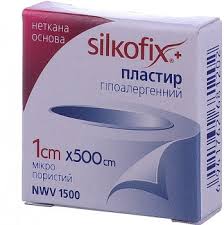 ПЛАСТЫРИ МЕДИЦИНСКИЕ ФИКСИРУЮЩИЕ SILKOFIX / PLASTIRI MEDITSINSKIE FIKSIRUYUSHCHIE SILKOFIX