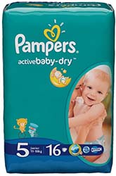 ПОДГУЗНИКИ ДЕТСКИЕ PAMPERS ACTIVE BABY / PODGUZNIKI DETSKIE PAMPERS ACTIVE BABY