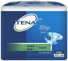 ПОДГУЗНИКИ ДЛЯ ВЗРОСЛЫХ TENA ДЛЯ ЗАЩИТЫ ПРИ НЕДЕРЖАНИИ TENA SLIP SUPER / PODGUZNIKI DLYA VZROSLIH TENA DLYA ZASHCHITI PRI NEDERZHANII TENA SLIP SUPER