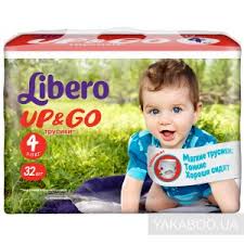 ПОДГУЗНИКИ ДЕТСКИЕ LIBERO UP&GO / PODGUZNIKI DETSKIE LIBERO UP&GO