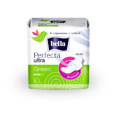 ПРОКЛАДКИ ЖЕНСКИЕ ГИГИЕНИЧЕСКИЕ BELLA PERFECTA MAXI GREEN DRAINETTE / PROKLADKI ZHENSKIE GIGIENICHESKIE BELLA PERFECTA MAXI GREEN DRAINETTE