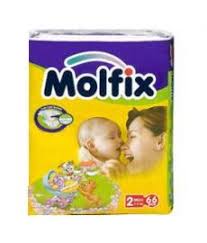 ПОДГУЗНИКИ ДЕТСКИЕ MOLFIX DRY & SOFT / PODGUZNIKI DETSKIE MOLFIX DRY & SOFT