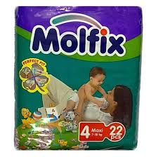 ПОДГУЗНИКИ ДЕТСКИЕ MOLFIX DRY & SOFT / PODGUZNIKI DETSKIE MOLFIX DRY & SOFT