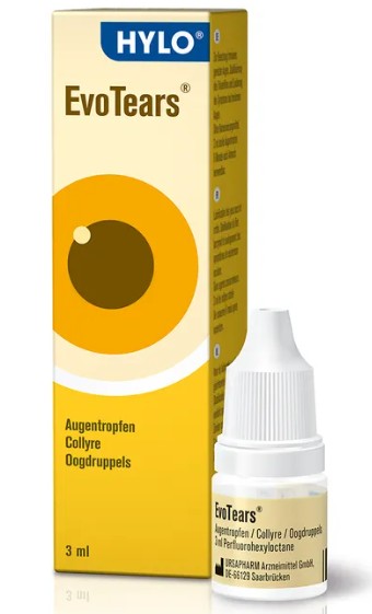 ЭвоТиарс глазные капли (Перфторгексилоктан) / EvoTears eye drops (Perfluorohexyloctane)